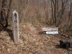 登山道入口