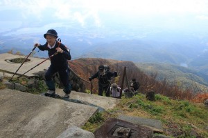 金北山到着