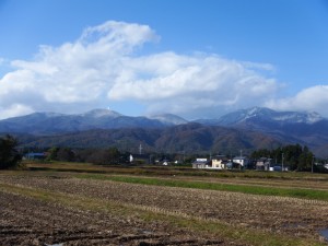 大佐渡の雪景色